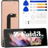 SRJTEK Schermo di ricambio TFT per Samsung Galaxy Z Fold 3 5G Display per Samsung Fold 3 5G SM-F926B Digitizer Kit di riparazione (cornice non inclusa)
