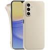 MyGadget Cover per Samsung Galaxy A13 5G | A04s - Custodia Protettiva in Silicone Morbido - Case TPU Flessibile - Ultra Protezione Antiurto & Antiscivolo Crema