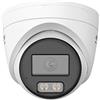 Hikvision DS-2CD1347G3H-LIU 4mm Telecamera Turret IP 4MP ColorVu con Microfono e Luce Bianca