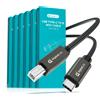 DigitalLife FlexMIDI Pro Series | Cavo MIDI USB-C→ B 2,0 m, Nylon