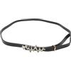 Cop-Copine COP COPINE Cintura In Pelle Donna S Stretta Con Chiusura A Press Stud Regolabile