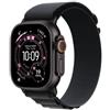 APPLE WATCH ULTRA 3GPS + CELLULAR49MMBLACK TITANIUM CASE WITH BLACK ALPINE LOOP
