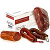 Jamonprive Prosciutto Serrano Spagnolo Stagionato e Disossato 1 Kg + Lomo (Lonza) Duroc Natural 250 gr + Chorizo Salsiccia 200 gr + Salsiccia Salchichon 200 gr - Jamon Serrano Crudo Jamonprive