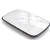 Riloer 1x specchietto retrovisore in vetro colorato per BMW Serie 3 E46 318i 320i 325i 330i 1998-2006, bianco sinistro 51168250437