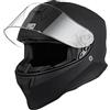 ORIGINE On Road Casco Integrale Casco Moto con Ventilazione ECE (SOLID MATT BLACK,L)