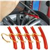 CGEAMDY Protezioni Cerchi Moto per Smontagomme, Protezioni Smontagomme Attrezzo Salvabordo per Cambio Ruota Pneumatico, Protezione Cerchioni Auto, Pneumatici di Gomma Protezioni Biciclette (Rosso)