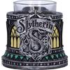 Nemesis Now Portacandela a forma di Serpeverde di Harry Potter, 7,5 cm, resina, argento, prodotto con licenza ufficiale Harry Potter, decorazione per la casa Serpeverde, fusa nella migliore resina,