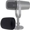 YOUSHARES Filtro Anti-pop Compatibile con Shure MV7 - Copertura in Schiuma Pop Filter per Microfono Antivento Compatibile con Microfono MV7 Podcast di YOUSHARES