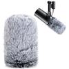YOUSHARES SM7B Pop Filter - Copertura per microfono pelosa parabrezza compatibile con microfono dinamico Shure SM7B e SM7DB per bloccare le plosive