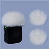 YOUSHARES DJI Mini microfono antivento - Confezione da 2 microfoni antivento per microfono DJI Mini Wireless Lavalier per ridurre il rumore del vento (bianco)