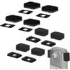 YOUSHARES 4 pezzi Mic Wind Muff con 4 pezzi Mic Foam Cover compatibile con fotocamera Insta360 X4, copertura per la fotocamera Insta360 X3