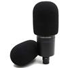 Youshares schiuma mic parabrezza - grandi dimensioni microfono copertura per audio Technica AT2020 e altri grandi microfoni, come un filtro antipop (2 pezzi)