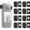 YOUSHARES Manicotto antivento per microfono Insta360, 8 pezzi, in schiuma, compatibile con fotocamera Insta360 X4, fotocamera X3, riduzione del rumore del vento all'aperto YOUSHARES