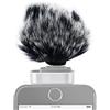 YOUSHARES microfono Furry paraBrezza-outdoor vento scudo MIC paraBrezza manicotto pelliccia personalizzato per Compatibile con Shure MV88 fotocamera microfono