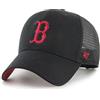47 Boston Red Sox Black MLB Ballpark Mesh Most Value P Trucker cap - One-Size