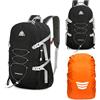 Geila Zaino 35L da Trekking, Zaino da Alpinismo con Copertura Antipioggia per Viaggi, Campeggio, Alpinismo, Trekking, Ciclismo, L, Classico