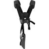 YOUSHARES Cintura Decespugliatore Universale - Tracolla Decespugliatore Professionale Trimmer Harness Strap per STIHL, Echo, Husqvarna, Shindaiwa, Honda Decespugliatore Brush Cutter.Eccetera（Nero）