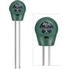 Bamworld Misuratore umidità del Terreno per Piante, Tester PH Terreno, Sensore umidità per Giardino Prato Interno Esterno, Misuratore Acqua Piante Senza Batterie (Verde)