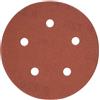 PORTER-CABLE 735502225 - Dischi abrasivi a grana 220, 5 pollici, 5 fori, confezione da 25