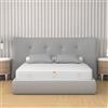 MiaSuite Materasso Memory Singolo 90x195 cm, Alto 20 cm - Rivestimento Aloe Vera, Anallergico, Antiacaro, Indeformabile. Live H20