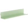 Jan Nowak JOANNE Scaffale da parete libreria portafoto in metallo 70 cm Verde chiaro