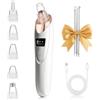 HOUSN Aspiratore Punti Neri Professionale,Pulitore per Pori con 3 Livelli di Aspirazione e 4 Testine,Elettrico Comedone per Pulizia Viso e Rimozione Pori,Blackhead Remover Vacuum, per Tutti i Tipi di Pelle