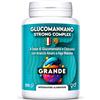 GRANDE 6 Glucomannano forte 210 capsule 3000mg per dose giornaliera, alto dosaggio da radice di konjac fibra saziante, Glucomannano con chitosano, cromo, wakame e caffeina - Made in Italy