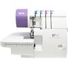 ALFA Grattugia-Overlock domestico 8712 2/3/4fili con motore servo brushless/Efficienza energetica (risparmio fino al 70%)1300 ppm/Area di lavoro estesa