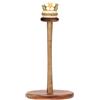 THUN - Portarotolo - ceramica e legno - Collezione Country Bloom - 18 x 36 cm