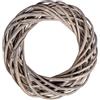 Rayher Hobby Corona di Salice Sfumata, Argento Grigio, Diametro 25 cm x 6 cm, 65392561