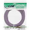 INLINE - Cavo patch - Da LC multimodale (M) a ST multimodale (M) - 25 m - Fibra ottica - Duplex - 50/125 micron - OM4 -