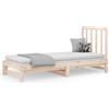 vidaXL Letto da giorno allungabile 2x(90x200) cm in legno di pino massiccio
