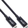 InLine Cavo InLine® USB 3.2 Gen.2 AOC, USB-C maschio/maschio, nero, 10 m