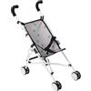 Bayer Chic 2000 - Passeggino per bambole Roma, passeggino per bambole, mini passeggino, asterisco grigio