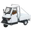 NewRay Ape Piaggio 68036-50 Cross Country Fedele Riproduzione, Scala 1:18, Die Cast, Bianco