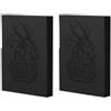 Dragon Shield- Scatola da Tavolo, Colore Nero (Shadow Black), AT-30524 (Confezione da 2)