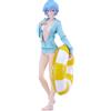 Good Smile Company Rei Ayanami Figura 22 cm Rebuild of Evangelion Pop up Parade l Beach Queens