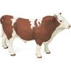 Papo - Statuetta Toro Simmental Realistica - 3 Anni + - Collezione La Vita in Fattoria - Gioco Educativo Mondo Rurale - Idea Regalo Giocattolo Bambina Bambino