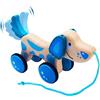 XinSeYuAN Giocattolo per cani in legno da tirare in legno giocattolo con corda giocattolo Montessori Toddler Pull Toys per camminare i più piccoli