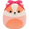 Squishmallows SQVA01183 Rostam der Dachs - Peluche ufficiale Jazwares, morbidissimo, 19 cm