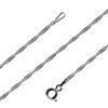 Avesano Singapore catena 2 mm in argento Sterling 925 con anello a molla gioielli, 60 cm 101082-060