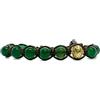 Samsara Kids Bracciale Tibetano Buddista per Bambino/Bambina - Shamballa con Pietre Naturali Vere, Fatto a Mano (AGATA VERDE)
