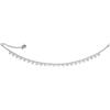 VLNET Vestopazzo cavigliera placcata in argento, con fiori,stelle,cuori e sfere. Lunghezza catena 22 cm. Extra chain 5 cm. Chiusura regolabile con moschettone. (cuori)