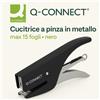 Q-Connect Cucitrice a pinza in metallo Q-Connect max 15 fogli - nero KF14381 - F08159