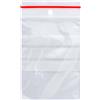 Q-Connect Buste trasp. chiusura grip in LDPE 50 μm Q-Connect con banda scrivibile - cont. alimentare - conf. 1000 pz - 6x8 cm - F08458