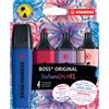 Stabilo Evidenziatori Stabilo Boss Nature Colors Wildflowers Edition 2-5 mm assortiti - conf. 4 pz - 70/4-1-103-5 - F08358