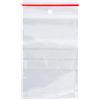 Q-Connect Buste trasp. chiusura grip in LDPE 50 μm Q-Connect con banda scrivibile - cont. alimentare - conf. 1000 pz - 7x10 cm - F08459