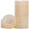 Q-Connect Nastro adesivo trasparente in PP Q-Connect - conf. 10 pz - 15 mm x 33 m - KF01787 - F08174