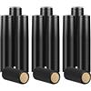 TopHomer 120 Pezzi Tappo Termorestringente Nero per Bottiglia di Vino, Tappo Dritto per Bottiglia, Capsule per Sigillatura Bottiglie, Avvolgimento Termorestringente in PVC per Cantina, Bar