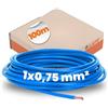 LappKabel LAPP 4510022 - Cavo H05V-K, 1 x 0,75 mm², 100 m, colore: Blu